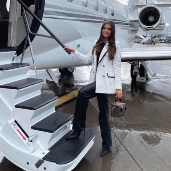 ZARA Textured Blazer - Picture 10 of 16